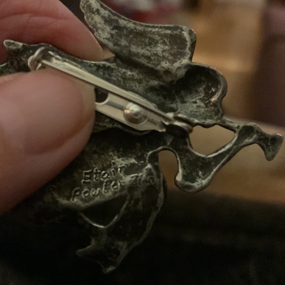 Seagull Pewter Angel with Trumpet - Picture 4 of 6